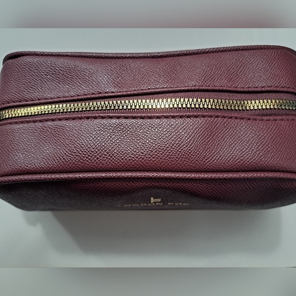 NWT London Fog 100th Anniversary Studded Cosmetic Case - Picture 5 of 9